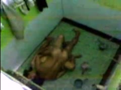 A sultry lady is caught masturbating and fucking on camera concealed home.